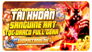Acc Tộc Draco V4 Full Gear + Sanguine Art